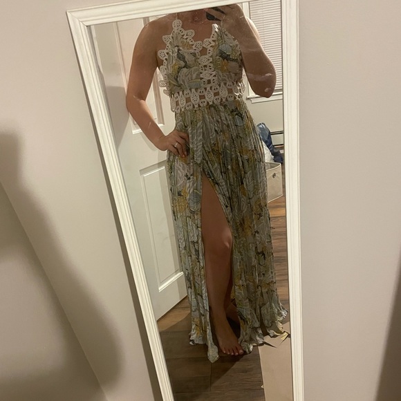 Luxxel halter print maxi Size S - Picture 2 of 10